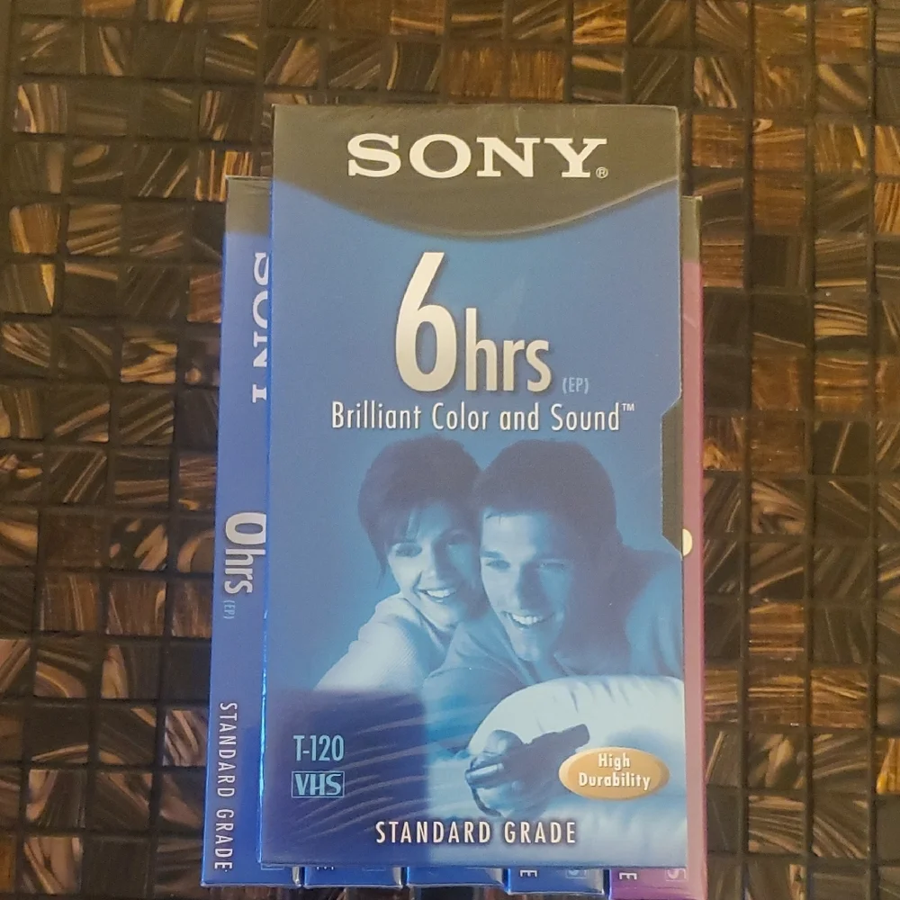 New Sony VHS Tapes